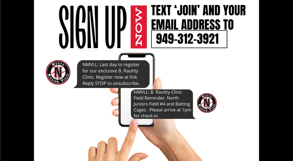 Sign Up for Text Alerts